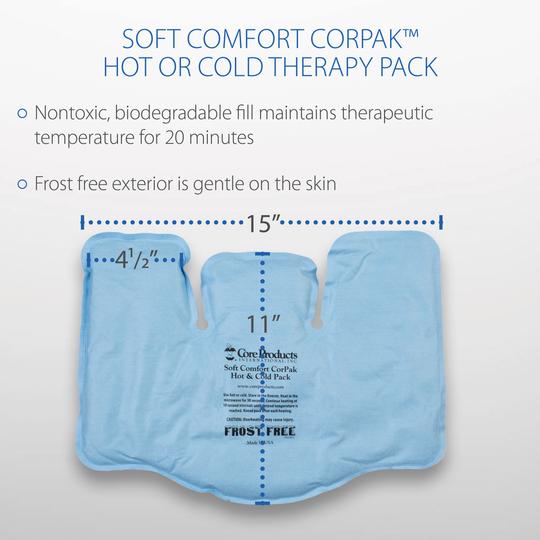 CorPak Soft Comfort CorPak Hot or Cold Therapy Pack Cervical- 6 x